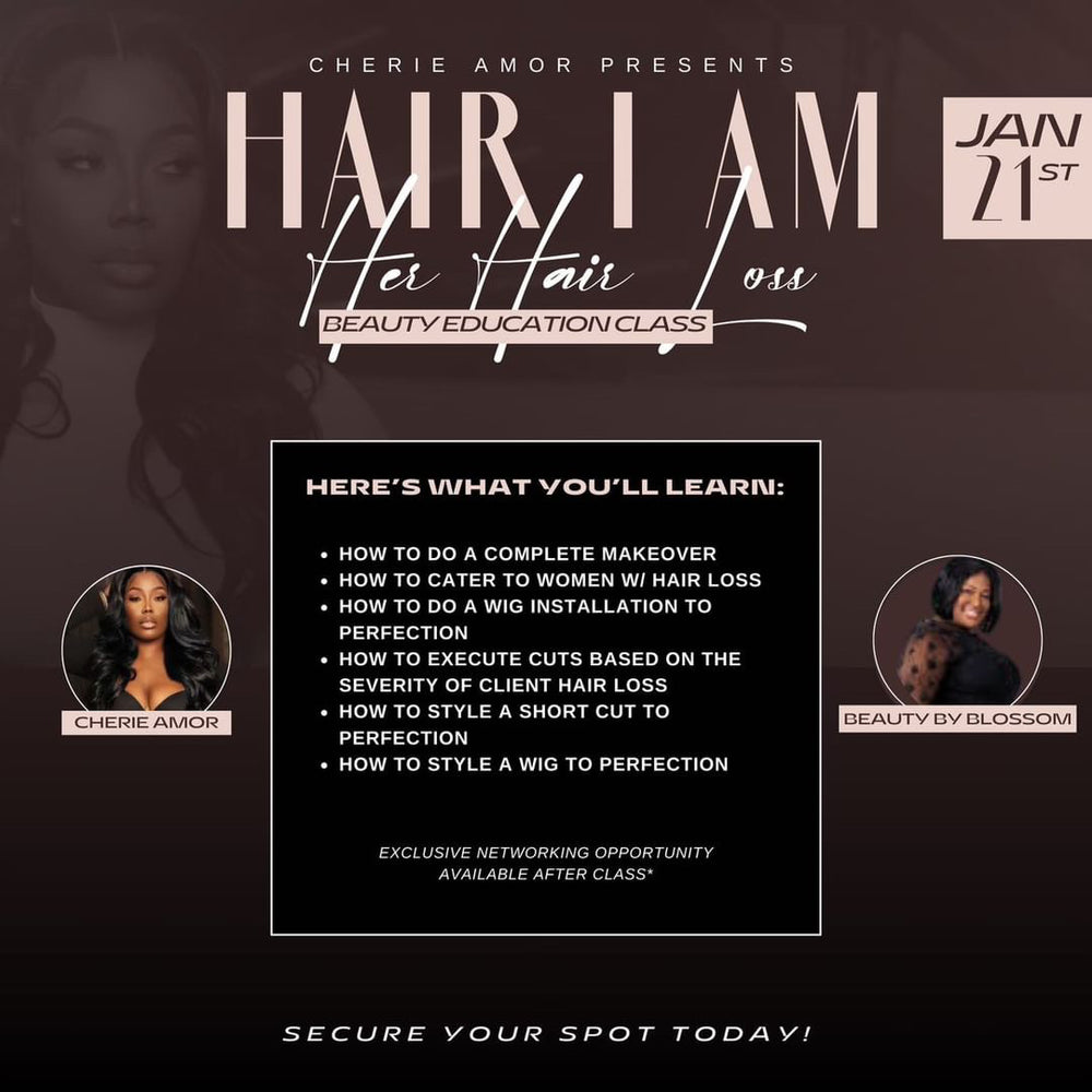 In-Person Look & Learn Hair Loss Class:  The Complete Makeover